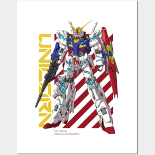 Gundam Unicorn Posters and Art